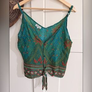 Aravay Rayon Print Tank Top